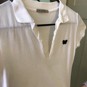 Bottega Veneta White Polo